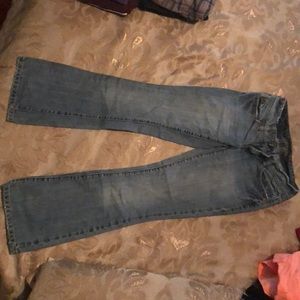 American eagle bell bottom jeans 0 short